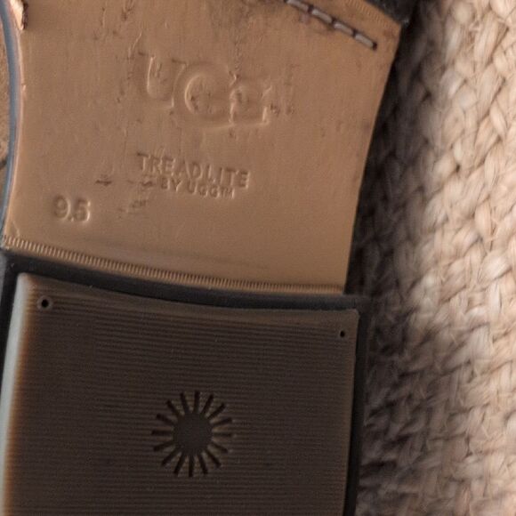 UGG Men's Baldvin Tan Suede Chelsea Boots Size 9.5 - Picture 10 of 11